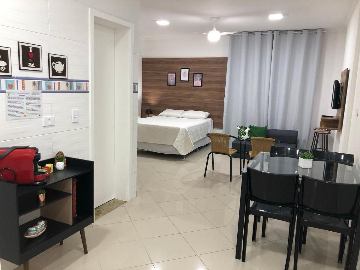 Estudio Charmoso Um Minuto A Pe Do Mar Guaruja Ngoại thất bức ảnh