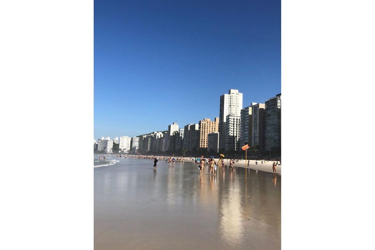 Estudio Charmoso Um Minuto A Pe Do Mar Guaruja Ngoại thất bức ảnh